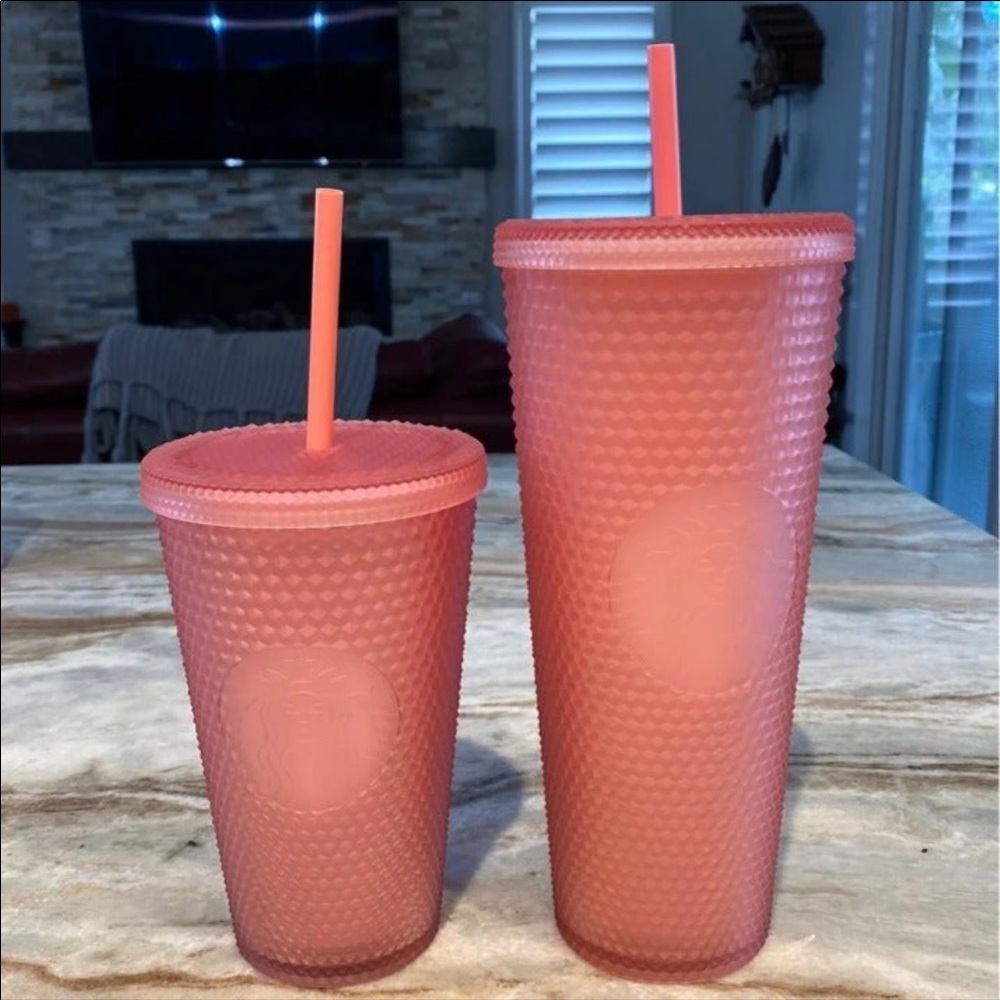 NEW ~ 2 ~ STARBUCKS STUDDED TUMBLERS VENTI & GRANDE SZ
